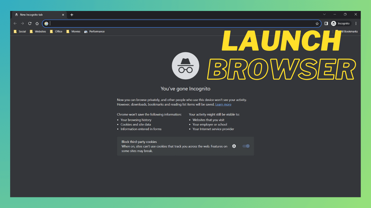 Launch Browser