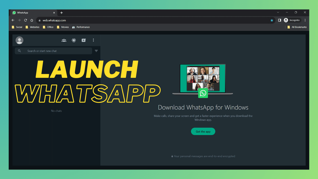 Launch Whatsapp