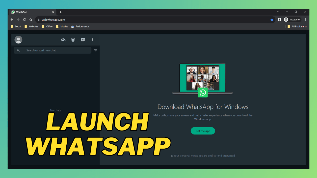 Launch Whatsapp